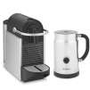 Nespresso Pixie Espresso Maker with Aeroccino Plus Automatic Milk Frother (Electric Aluminum)