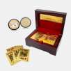 24kt Gold Poker Cards with Free Poker Chip