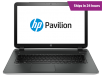 HP Pavilion 17-f010us Notebook PC: 17.3", AMD Quad Core 2.4GHz, 4GB RAM, 750GB HDD, Windows 8