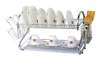 2-Tier Chrome Dish Rack, 22" $18, 26" $22