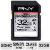 PNY High Performance 32GB SDHC Flash Memory Card
