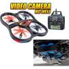 World Tech Toys Panther Spy Drone UFO 4.5CH 2.4GHz RC Quadcopter with Video Camera 35879