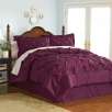 Avenue 8 Radiance Queen Comforter Set (brown or purple)