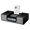 iHome iH2B Home/Office Clock Radio For iPod/MP3, Black