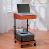 Rolling Desk with Hidden Storage