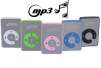 8GB Mp3 Player - 6 Colors - Stores up to 3,000 Songs