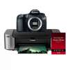 Canon EOS 60D DSLR Body + Pro 100 Laser Inkjet Printer + 50 Pack 13X19 Semi-Gloss Paper