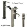 Fontaine Brushed Nickel Vessel Faucet