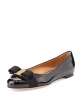 Salvatore Ferragamo Varina Patent Ballerina Flat