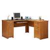 Realspace Magellan Collection L-Shaped Desk (Espresso, Honey Maple, or Classic Cherry) for $110.49, More