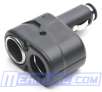 Dual Car Adapter Black