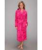 Karen Neuburger Petite Printed Plush L/S Tie Robe