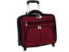 Kenneth Cole Rolling Laptop Case - Black/Red