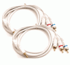 2-Pack Video/Audio Signal Cable for iPod/Microsoft Zune