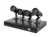 4 Indoor Cameras & 4 Channel DVR Video Security System Bundle
