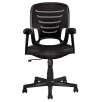 Althea Fabric Task Chair, Black