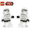 2 Pack LEGO Star Wars Collection Stormtrooper LED Torch Light / Flashlight