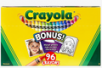 Crayola Crayons with Built-In Sharpener, 96 crayons