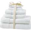 6 Piece Egyptian Cotton Towel Super Set