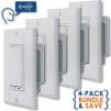 4-Pack Linear Z-Wave 500W Wall Mount Dimmer Switch (WD500Z-1)