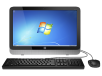 HP - 19xt Windows 7 All-In-One PC: 19.45", Core i3-4150T 3GHz, 4GB RAM, 500GB HDD, Windows 7 Pro