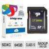 Patriot SDXC 64GB Flash Card & SnapOne 350GB Cloud for Free after rebate