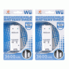 Nintendo Wii Compatible 3600mAh Extended Rechargeable Battery 2 Pack