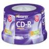 Memorex CD-R Recordable Media Spindle, 700MB/80 Minutes, Pack Of 50