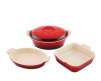 Le Creuset Stoneware 4-Piece Gift Set, Red