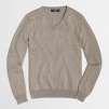 Factory slim cotton-cashmere V-neck sweater