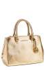 MICHAEL Michael Kors Small Sutton Bark Embossed Patent Leather Satchel
