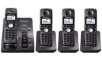 Panasonic 5.8GHz Cordless with 4 Handsets and Answering System