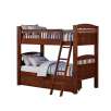 Dorel Home Furnishings Bunk Bed Walnut