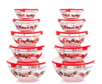 Chef Buddy 20-Piece Glass Bowl and Lid Set