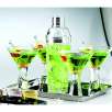 Entertain with Style 10 Piece Etched Martini Set