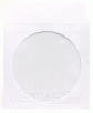 100 Pack White CD/DVD Paper Sleeve with Window and Flap