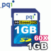 PQI 1GB 60X Secure Digital (SD) Memory Card