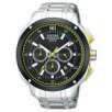 Pulsar by Seiko Mens PT3393 Chronograph On the Go Collection Stainless Steel Watch