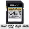 64GB PNY SDXC Flash Card $25, 64GB Wintec SDXC Memory Card $19
