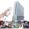 Nintendo Wii Bundle: Console and 5 Games