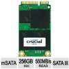 Crucial M550 256GB Internal Solid State Drive - SATA 6Gb/s, mSATA, AES 256-bit - CT256M550SSD3