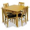 Meco Mission Style Expanding Dining Table