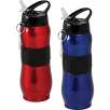 Stainless Steel Sports Water Bottle Set w Sip Lid, 2 Pk