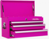 The Original Pink Box 26" 3 Drawer Pink Top Chest