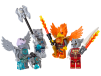 LEGO Legend of Chima Fire and Ice Minifigure Accessory Set for $7.48, More