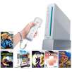 Nintendo Wii Bundle (Console, Wii Remote, 6 Games)