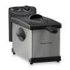 Hamilton Beach 12-Cup Deep Fryer Black/Stainless Steel