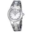 Baume and Mercier Linea Silver Dial Stainless Steel Ladies Watch