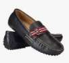 POLO RALPH LAUREN Wilem Leather Ribbon Loafers (Black or Dark Brown)