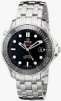 Omega Seamaster Black Dial Automatic Steel Men